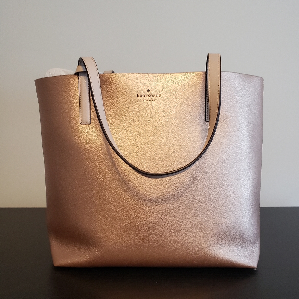 Rose gold Kate Spade Tote
